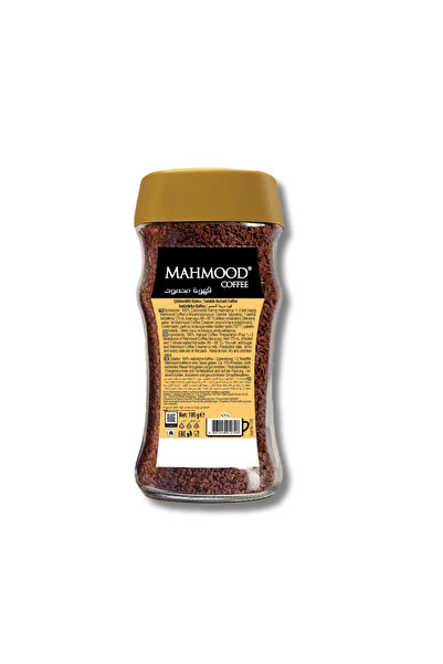 Mahmood Coffee Gold Granül Kahve Cam Kavanoz 100 G