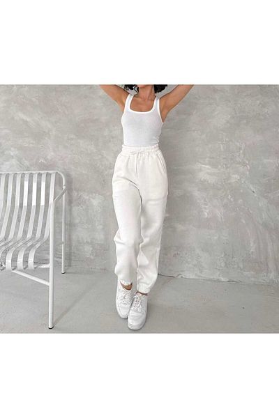 yg ydn giyim White Jogger Sweatpants