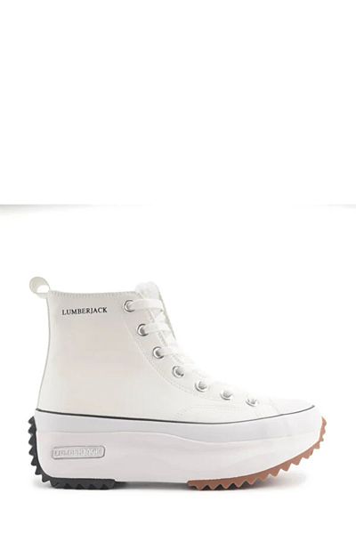 lumberjack Γυναικεία Sneaker Μποτάκια LAILA WT HI 4PR WHITE