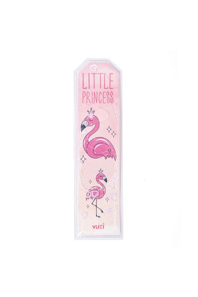 VUKİ Βιβλιοδείκτης με μοτίβο Flamingo Glittery Water