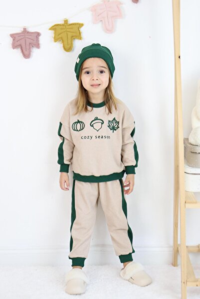 MiaBaby Cozy Nakış Baskılı 3lü Takım