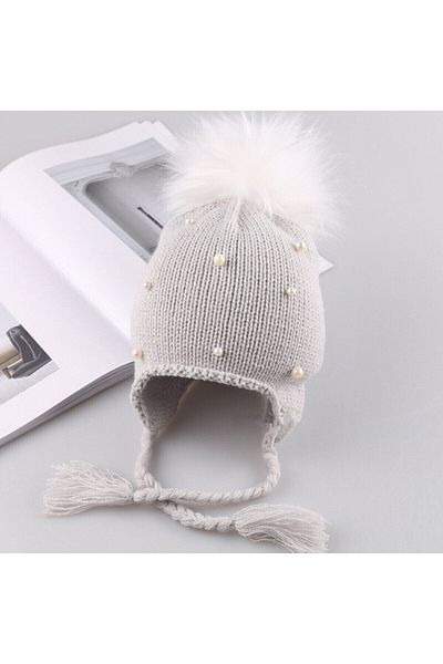 OEM Lora Hat with Drool Pearls (Color: Gray)