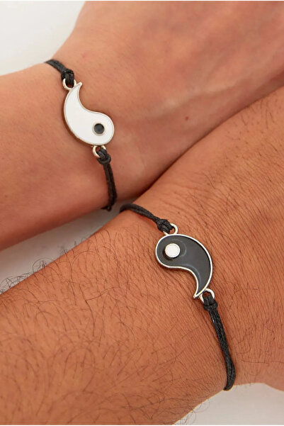 Tilde 2li Yin Yang Bileklik, Hediyelik, Çift Bileklik, Sevgili Bilekliği, Hed...