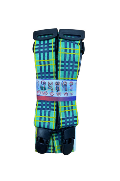 Kardelux Umeraș pentru pantaloni pentru copii, antialergic, lavabil, cu cleme din plastic