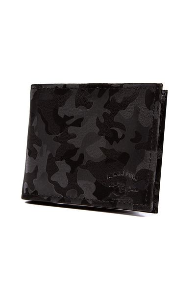Newish Men's Black Coin Compartment Wallet Card Holder