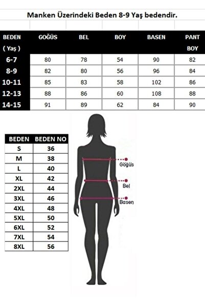 Genel Markalar Kız Çocuk Mavi Desenli Kışlık Polar Pijama Takımı 12f-20026-1