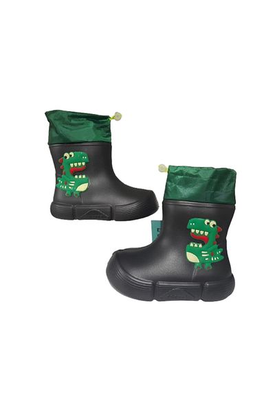 Sonimix Erat Children's Winter Pvc Warm Lined Waterproof Rain Boots