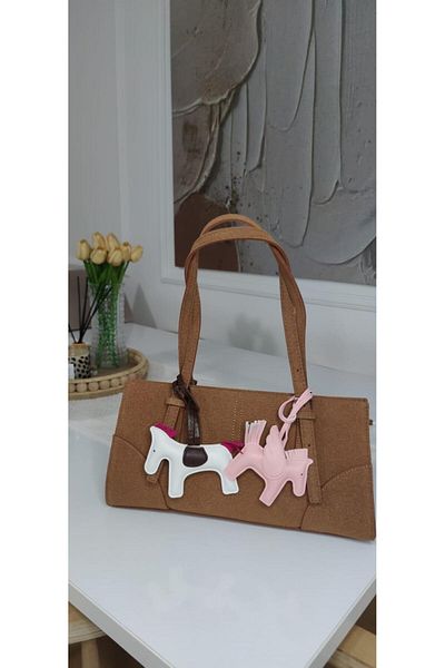 adrbags Τσάντα με διπλά γούρια