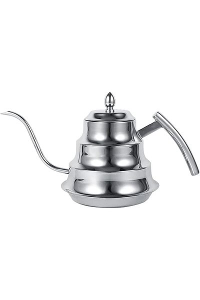 Generic Tazweeq Pour Over Coffee Kettle, Premium Stainless Steel Gooseneck Tea Kettle for Drip Coffee, Fren