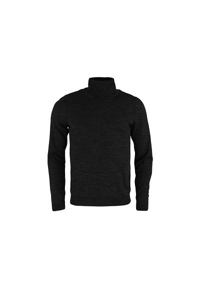 Hugo Boss Rollkragenpullover Für Herren In Schwarz