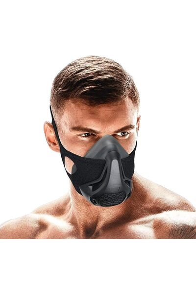 Arabest قناع تدريب الصالة الرياضية، مدرب التنفس عالي الأداء، تدريب الارتفاع، ...