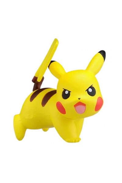 Takara Tomy Pokemon Moncolle Ex Asia Versionsion Pikachu Battle Pose 4 cm