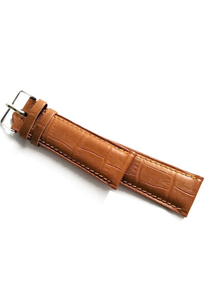 FADO Genuine Leather Watch Band - 18 mm (47) Tan, Compatible with Any Watch