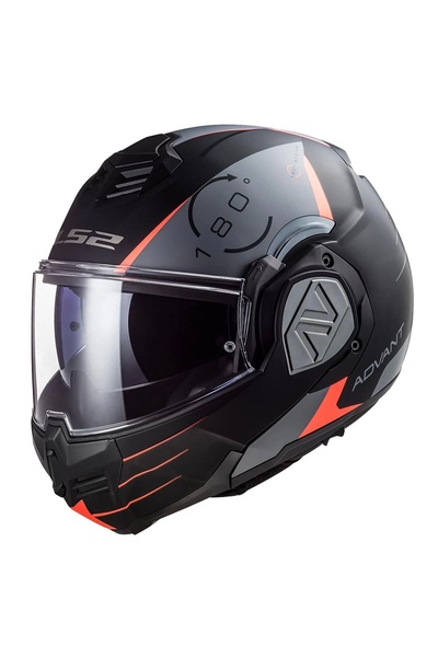 LS2 ADVANT CODEX MAT SİYAH-TITANIUM KASK