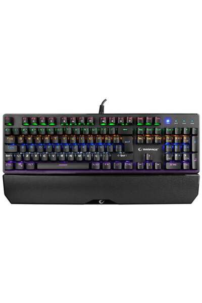 Rampage KB-R86 UMBRA Rainbow Aydınlatmalı Blue Switch  Mekanik Gaming Klavye