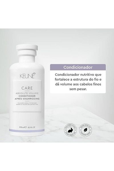 Keune *-*Keune Conditioner Absolute Volume Care-Hair Conditioner for Volume and Plumpness- 250 ml -..Cyt4544