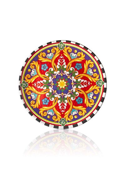 Külsan Melamine Serving Plate Cortoba Deisgen Size 45 Cm