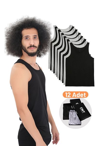 CNT Αθλητής 12 ανδρών από χτενισμένο βαμβάκι (BOXED)