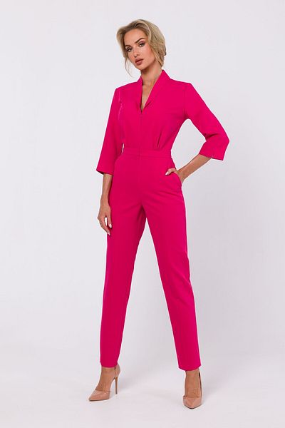 Made of Emotion Jumpsuit with a shawl collar