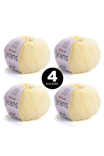 Yarnart Jeans Knitting Strip - 67 - Pack of 4