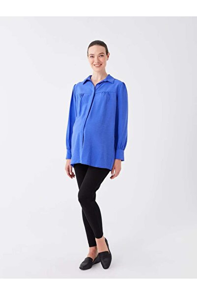 LC Waikiki LCWAIKIKI Maternity Siyah Karın Panelli Düz Hamile Tayt