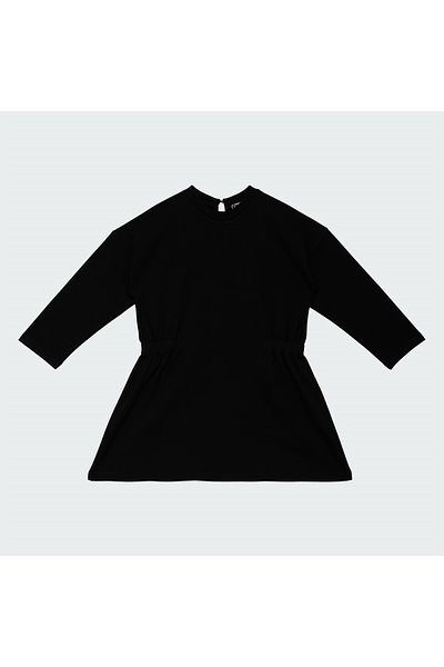 mumuko Long Sleeve Soft Textured Dress 100% Cotton
