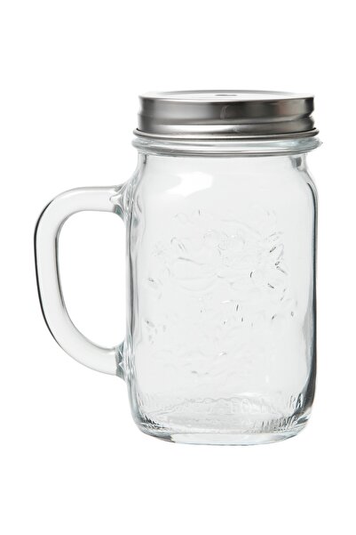 Mudo Home Bormioli Rocco Quattro Mug with Lid Silver