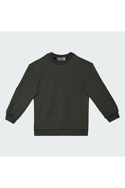 mumuko Boy's Sweatshirt Khaki Color 100% Cotton