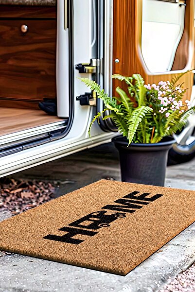Decovetro Paspas Home Desenli Karavan İçin Paspas 40 x 60 cm