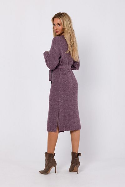 Made of Emotion Sweater dress with a waist tie