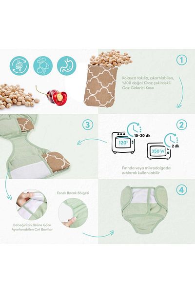 Sevi Bebe Anti-Colic Baby Panties
