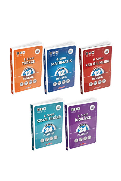 Dinamo Yayınları 6,sınıf Sarmal Deneme Türkçe-matematik-fen Bilimleri-sosyal ...