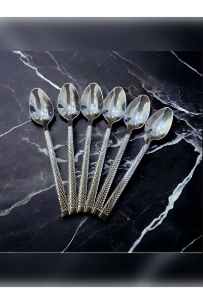 Marifesto 6 Adet Hasır Model Çay Kaşığı