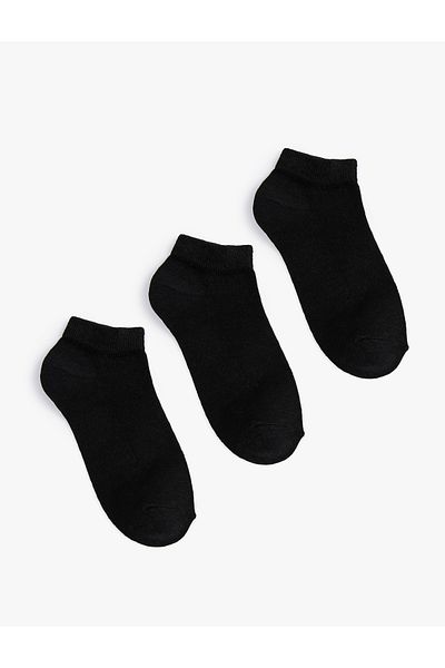 Koton Set of 3 Basic Booties Socks
