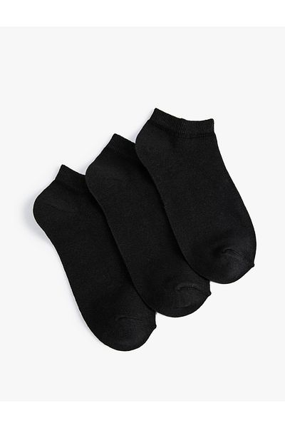 Koton Set of 3 Basic Booties Socks