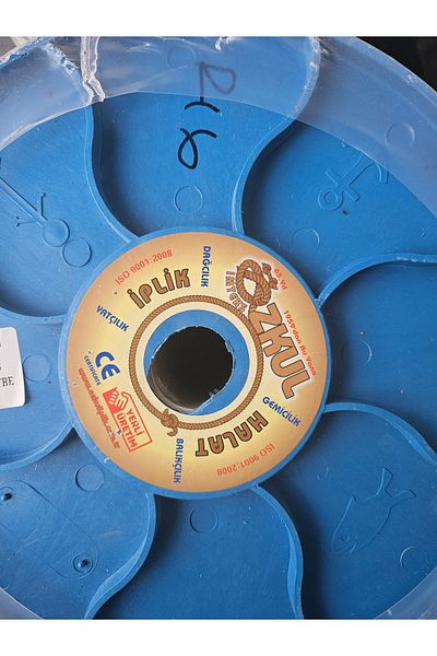 ÖZKUL HALAT 16 mm 10 Meters Polyester Iskota Rope Binding Rope