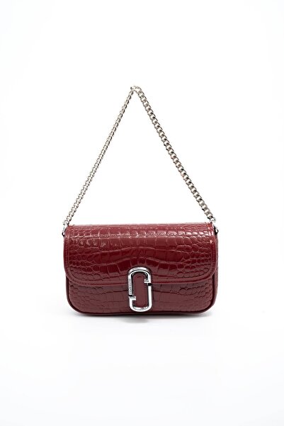 Silver Polo Bordo Rugan SP1171 Kadın Omuz Çantası