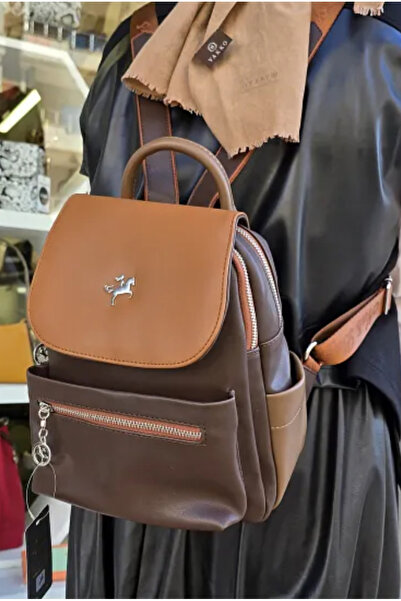 Nas Bag vera çanta Nas Bag Kadın Sırt Çantası Çift Gözlü Spor şık Çanta