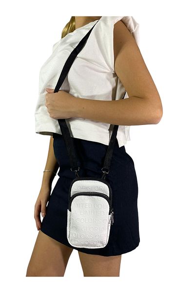 Gloria Two-Eye Hanger Phone Bag: Width 9 cm, Length 18 cm, Width 6 cm.