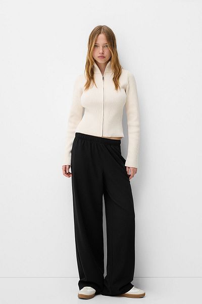 Bershka STRAIGHT CUT TROUSERS