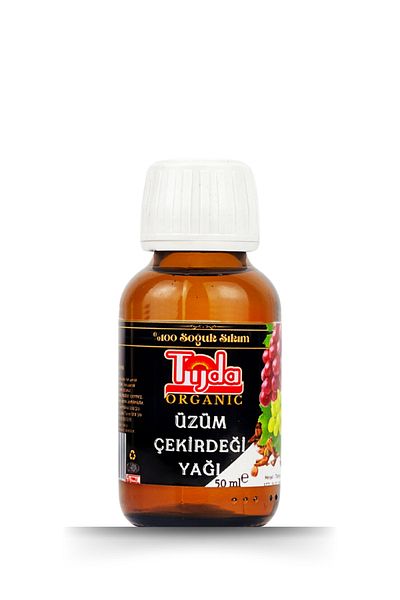 TİJDA زيت بذور العنب (معصور على البارد 100%) 50 مل