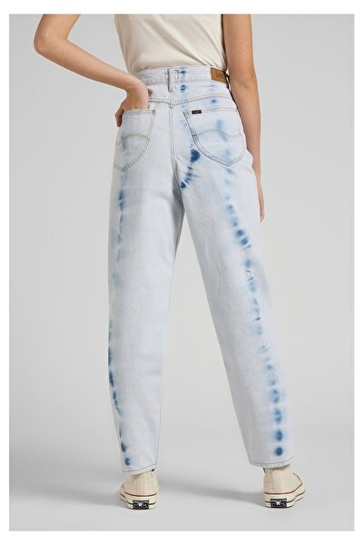 Lee Blugi Stella Blue - talie înaltă, 100% bumbac, blugi de damă cu ajustare normală