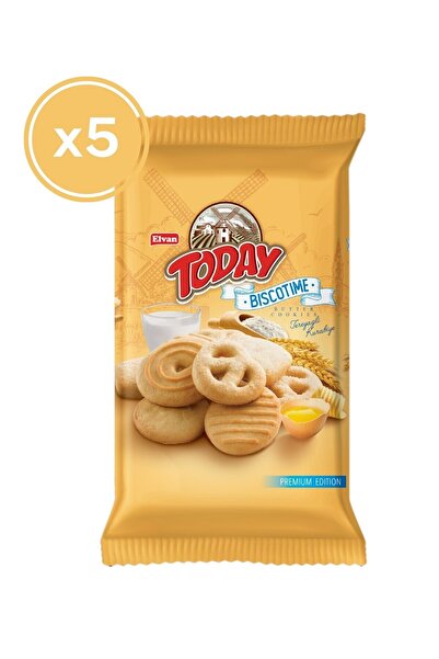 Elvan بسكويت زبدة بيسكوتايم 250 جرام (5 قطع)