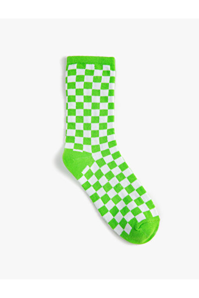 Koton Checkered Sock Socks