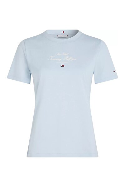 Tommy Hilfiger Γυναικείο T-shirt WW0WW43895 Μπλε