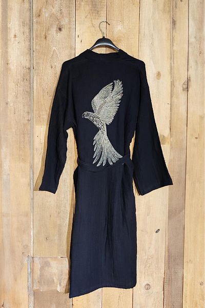 Minteks Minteks Parot Muslin Kimono Morning