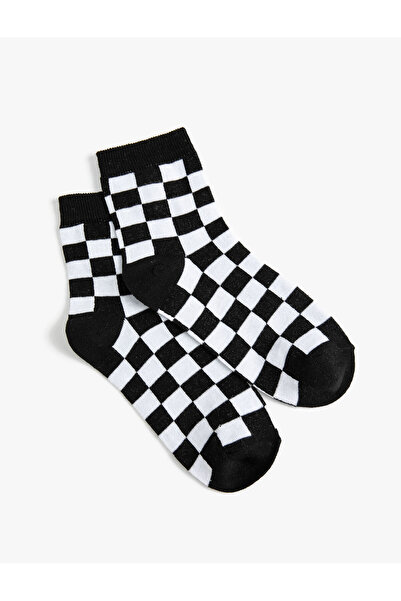 Koton Socket Socks Шахматна дъска