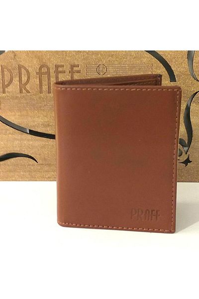 Praff Мъжки портфейл от естествена кожа P-8023