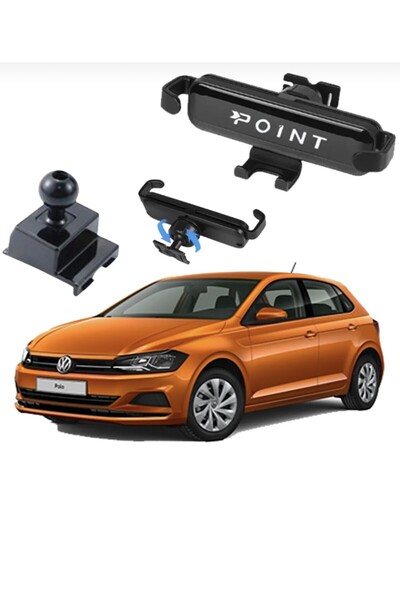 Point Volkswagen Polo Araca Özel Telefon Tutacağı 2018-2024 onta85
