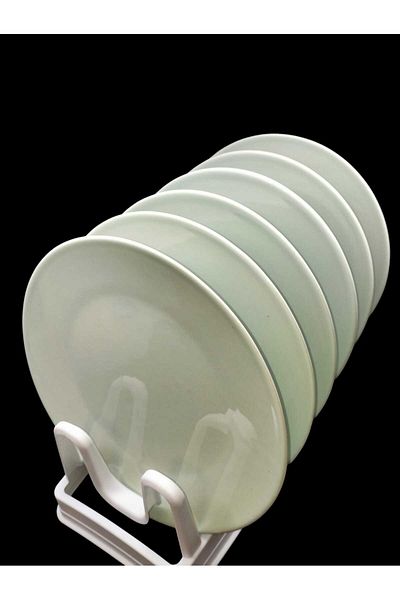 kurt41 25 cm Water Green 6-Piece Sevis Plates